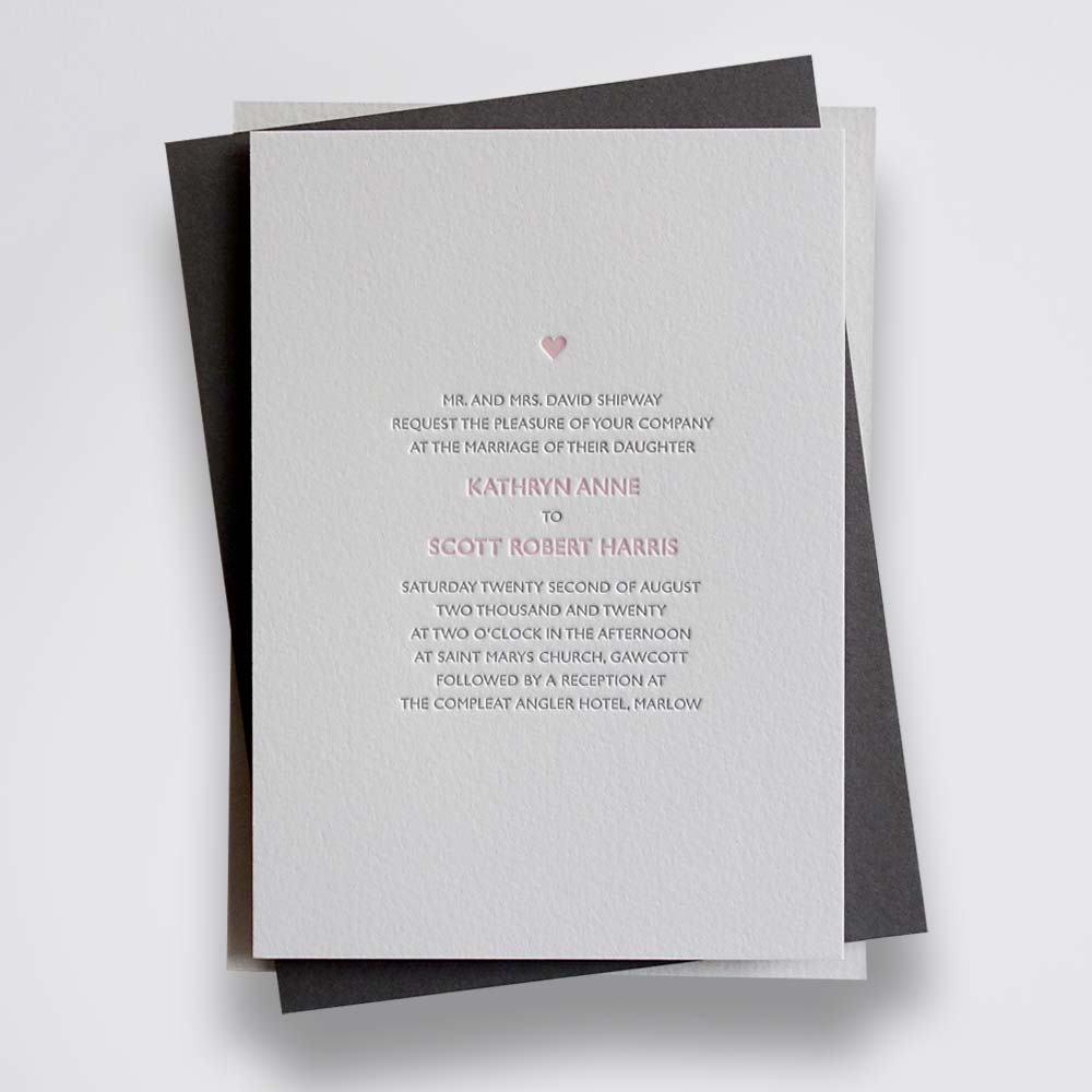 Alice wedding stationery