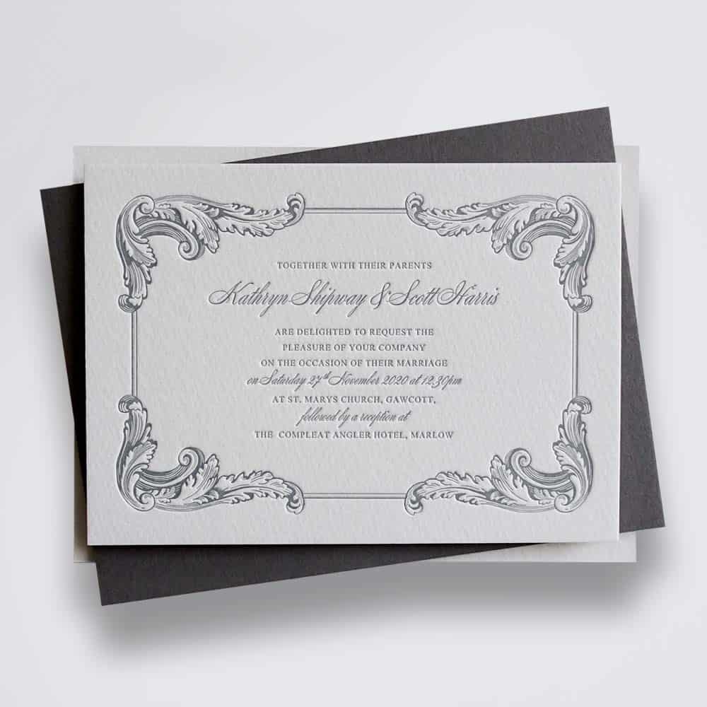 Amelia wedding stationery