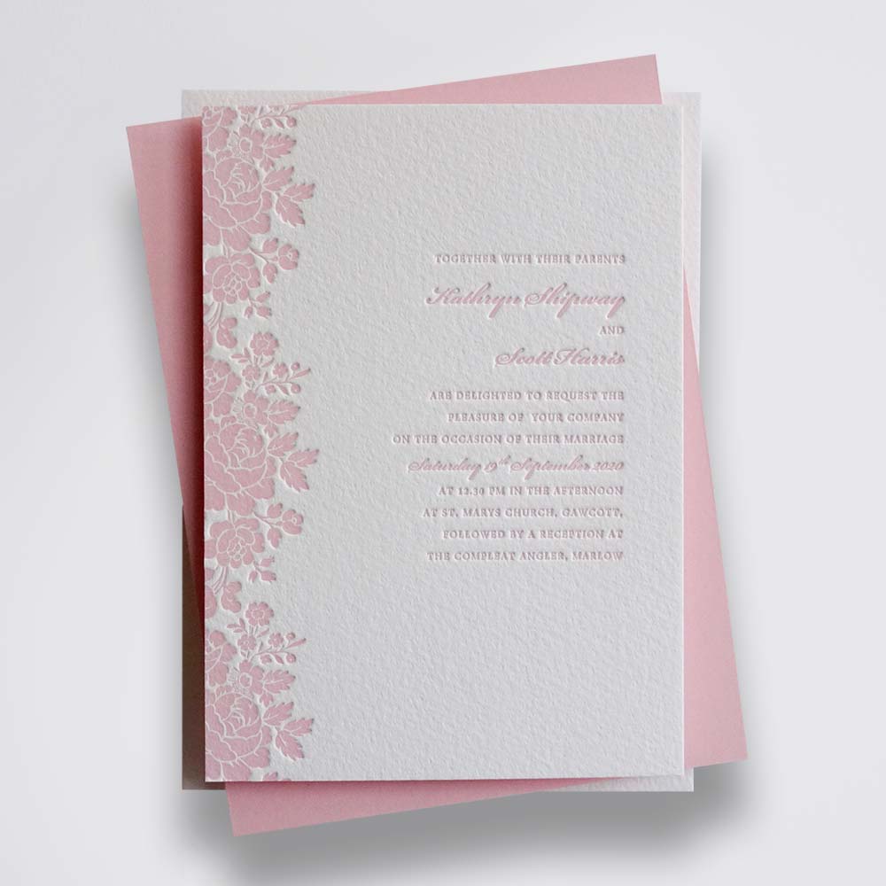Anna wedding stationery