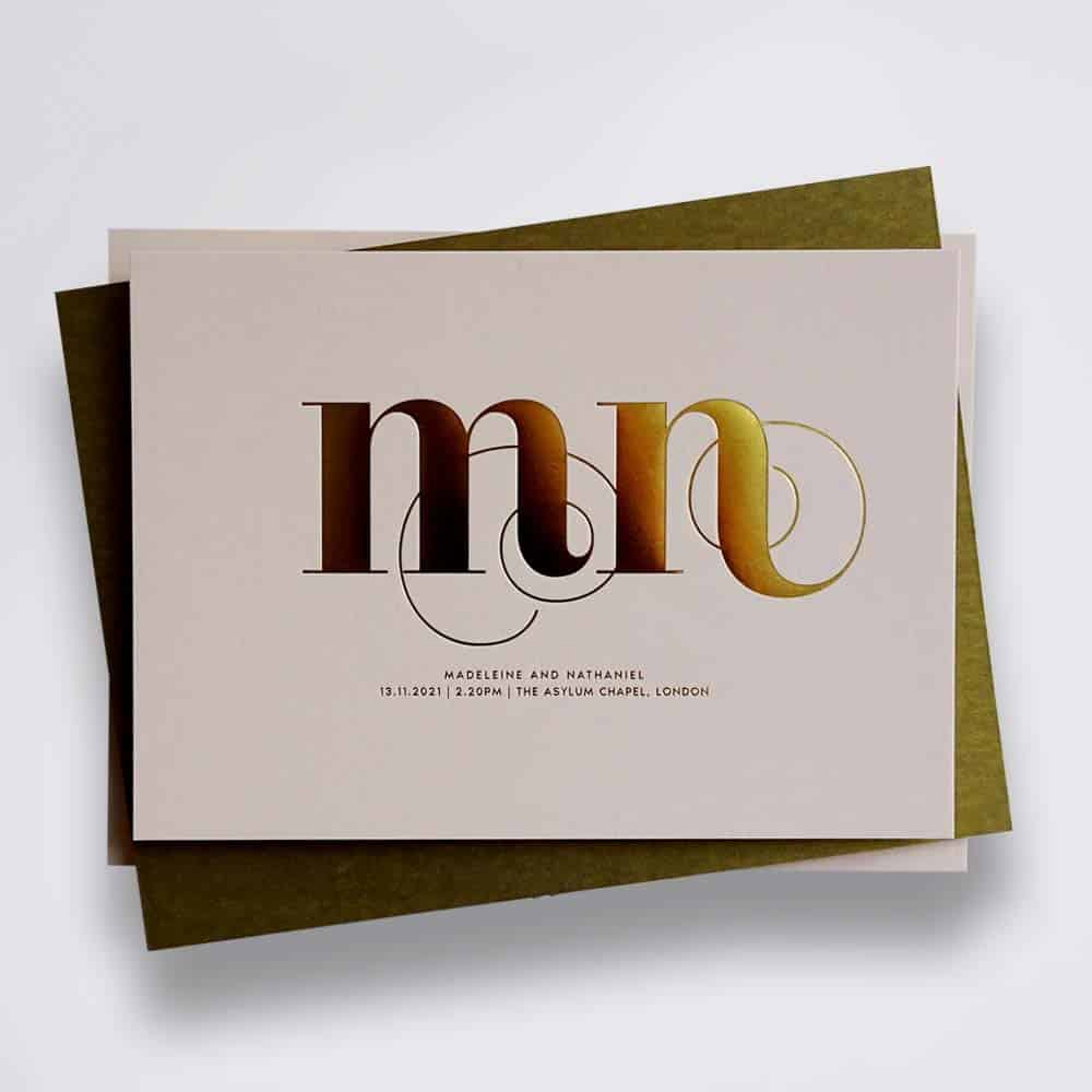 Chloe wedding stationery