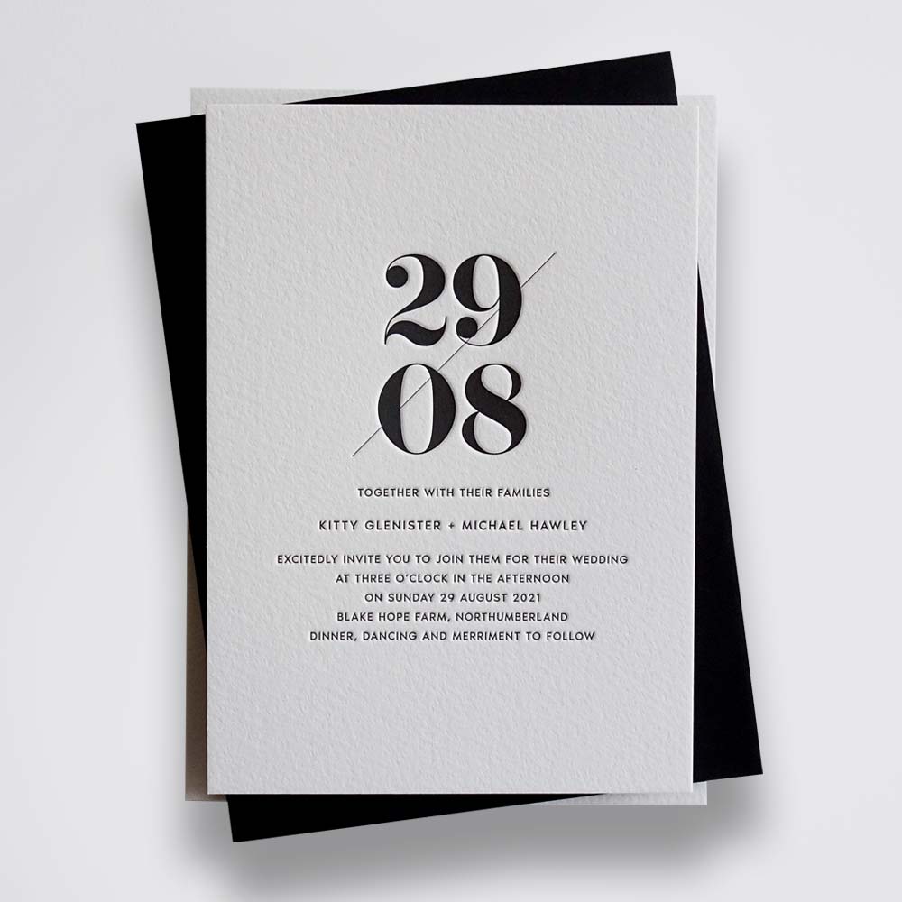 Libby wedding stationery