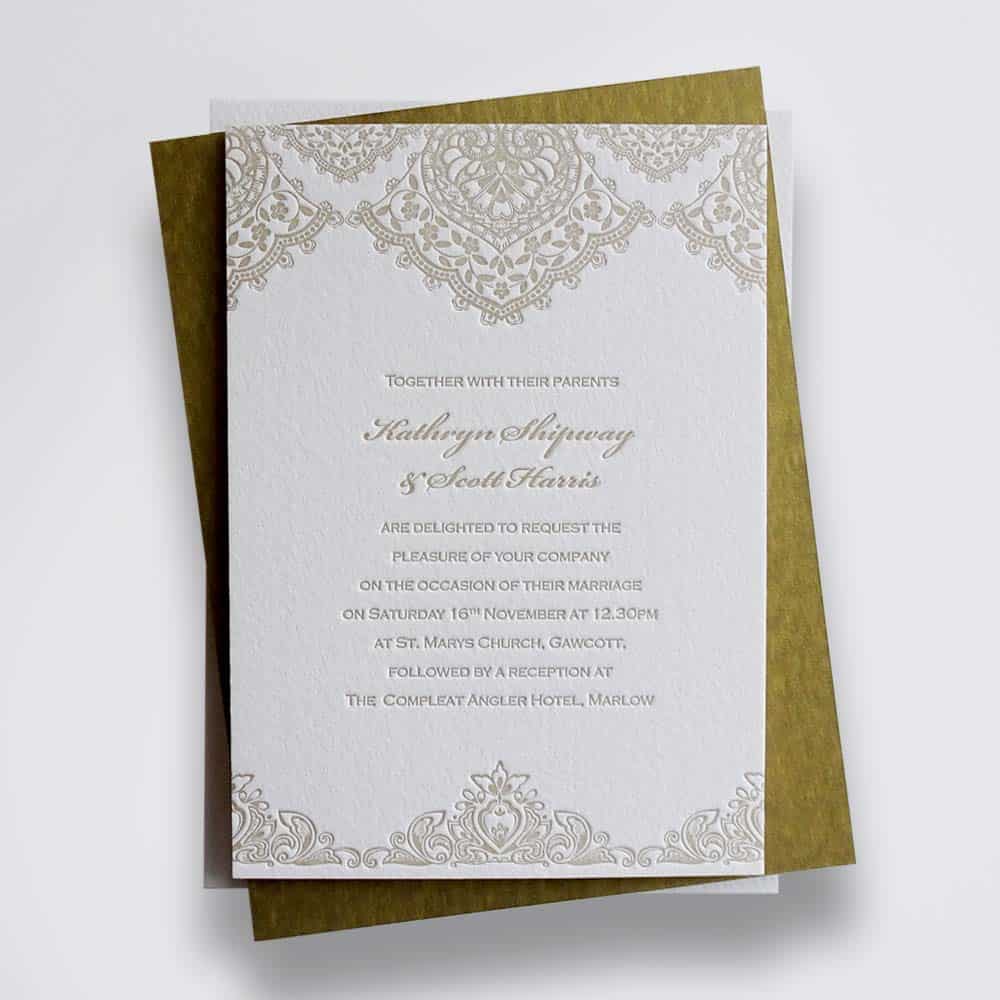 Lorenza wedding stationery