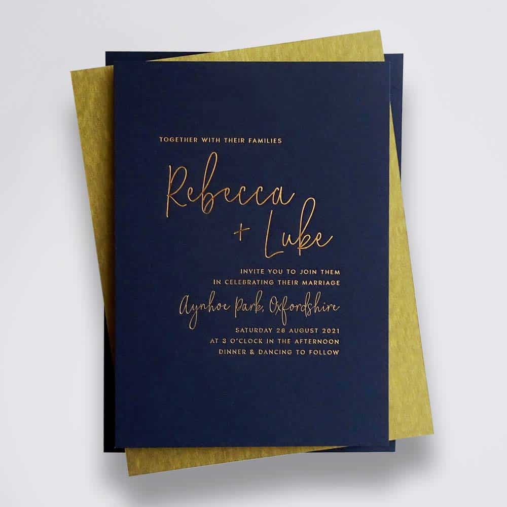 Molly wedding stationery