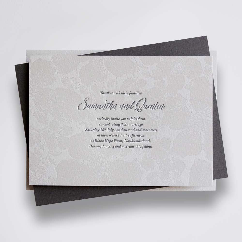 Sienna wedding stationery