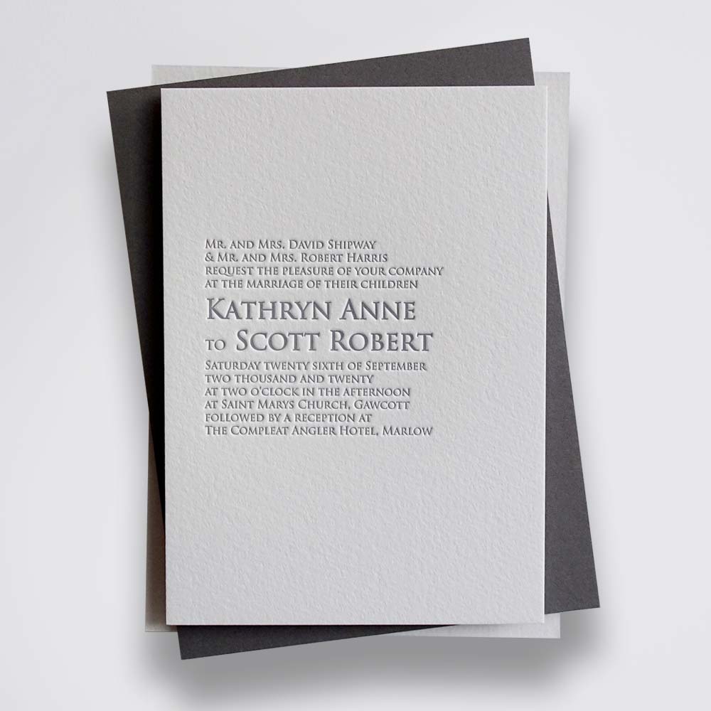 Sophie wedding stationery